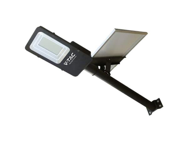 V-TAC Solar Hybrid gatubelysningsarmatur 50W LED VT-ST201 4000K 4000lm