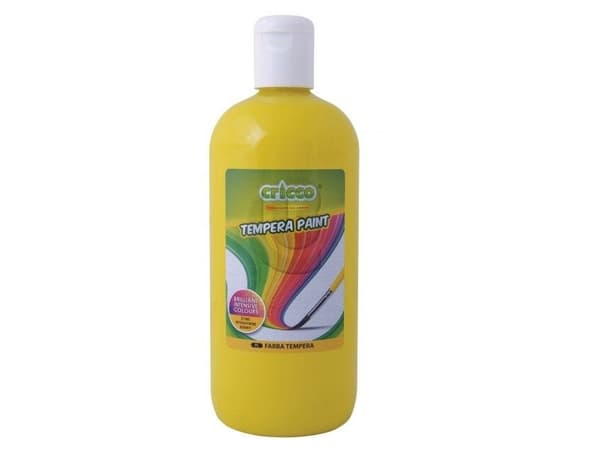 Cricco Paint Tempera 500ML gul (CR500/Z)