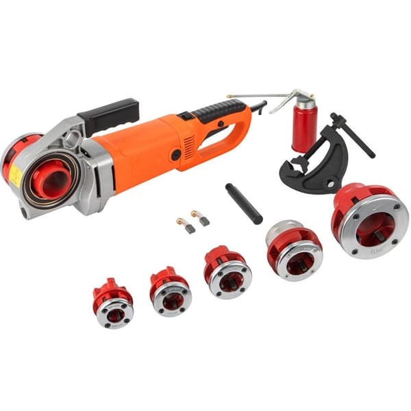 Kätevä 2300 W putkenkierrekone, 220 V, raskaan käytön tehokäyttösarja, 6 meistä 1/2"-2", kannettava.
