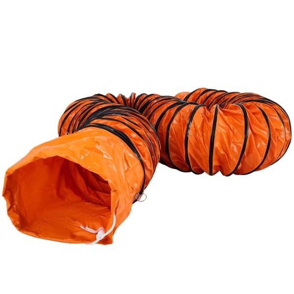 10 M/32 fod PVC fleksibel kanalslang til 300 MM/12 tommers udstødningsventilator. Høj kvalitet, holdbarhed, effektiv ventilation.