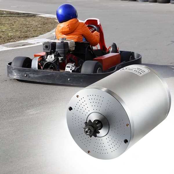 3000W 72V borstlös motor, elektrisk skotermotor med 4900 rpm för minicykel, fyrhjuling och gokart.