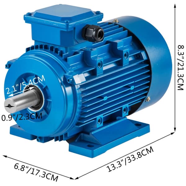 Bauventilator 365W AC-Motor – Axialfläkt 1214 L/s (2574 CFM) med 5m slang, 79dB, IP44