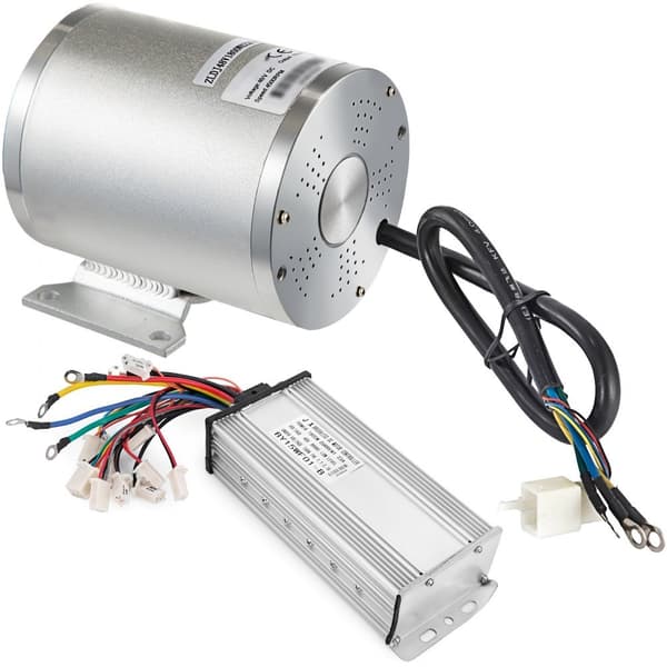 1800W sähköharjaton DC-moottorisarja 48V, tehokas 32A säädin ja kaasukahva, nopea ja kestävä moottori.