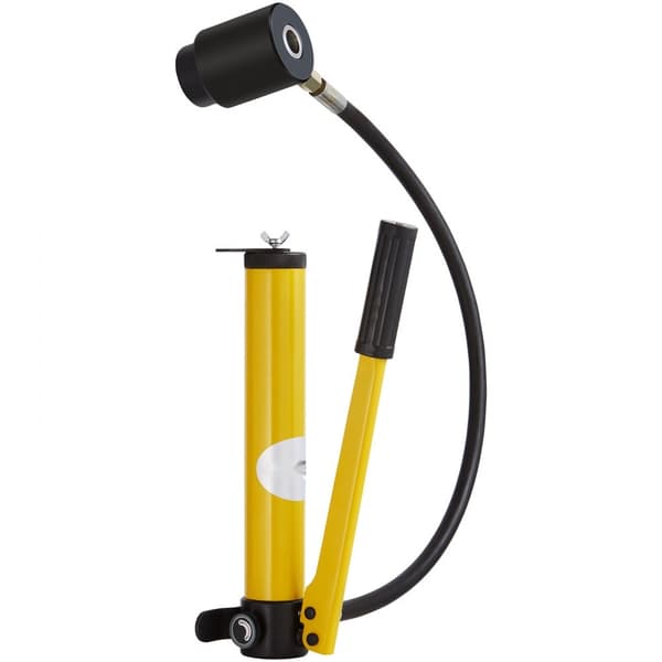 15 tons hydraulisk knockout stansesæt 1/2"-4" med 10 matriceværktøjer til hulbearbejdning.