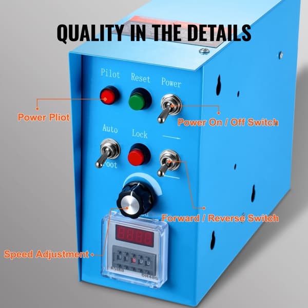 50KG Roterende svejsepositioner 0-90° - Positioneringsdrejebord med justerbar hastighed 0,5-6RPM. Effektiv og præcis!