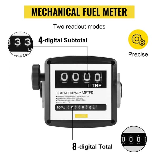 Dieselpumpe 220V til olieoverførsel, 40 l/min elektrisk brændstofpumpe, selvansugende dieselpumpe, effektiv og pålidelig.