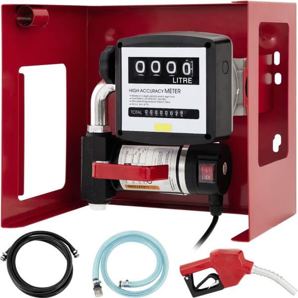 Dieselpumpe 220V til olieoverførsel, 40 l/min elektrisk brændstofpumpe, selvansugende dieselpumpe, effektiv og pålidelig.
