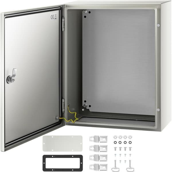 NEMA teräskotelo 20x16x8'' - IP66, vedenpitävä ja pölytiivis sähkölaatikko ulko- ja sisäkäyttöön.