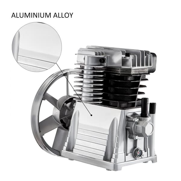 Uusi Industrial 476L kaksisylinterinen ilmakompressori, teho 2,2 kW, tehokas ja luotettava ratkaisu.