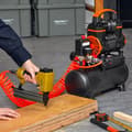 Miniatyrbild 8 av 9: Luftkompressor 2,1 gallon 900W 2,2 CFM@90PSI 70 dB Ultra tyst och oljefri.
