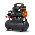 Miniatyrbild 1 av 9: Luftkompressor 2,1 gallon 900W 2,2 CFM@90PSI 70 dB Ultra tyst och oljefri.