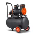 Miniatyrbild 1 av 9: Luftkompressor 9,3 gallon 1800W 5,12 CFM@90PSI 70 dB Ultra tyst oljefri, effektiv och kraftfull.