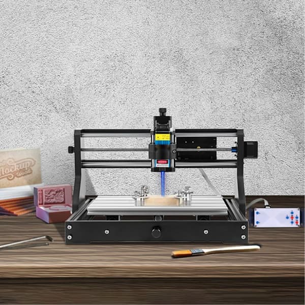 CNC 3018 Pro 500mw, 300×180×45mm CNC-maskine med GRBL-styring. Mini laser graver til skæring af plast, akryl, PVC og træ.