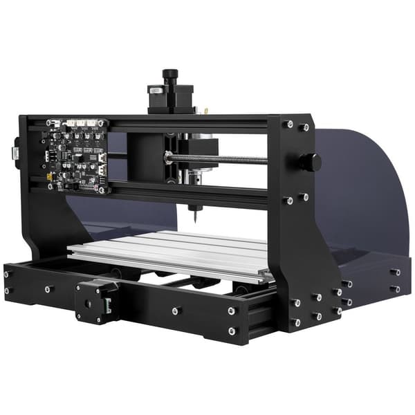 Graveringsmaskine 300x180x45 mm CNC router 3018 Pro 15W laser, GRBL kontrol, 3-akset, offline-controller til plast, akryl, træ og PVC.