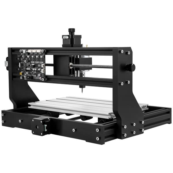 CNC 3018 Pro 15W CNC-maskine med GRBL-kontrol, 3 akser, lasergraver til skæring og fræsning af plastik, akryl, PVC og træ.