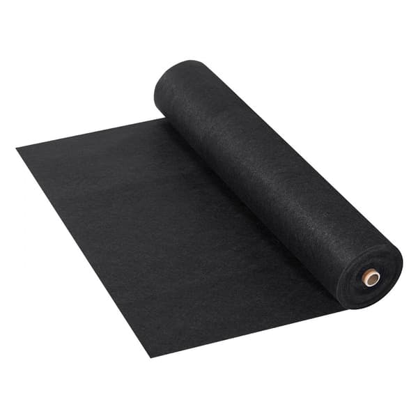 Körsbandsduk, 3,28x164FT ovävt geotextil för landskapsplanering, kraftig ogräsbarriär, dränering och marktäckning.