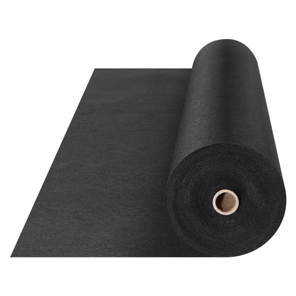 Körsbandsduk, 3,28x164FT ovävt geotextil för landskapsplanering, kraftig ogräsbarriär, dränering och marktäckning.