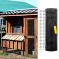 Miniatyrbillede 8 af 9: Hardwareklud 24" x 100' med 1"x1" maskestørrelse, galvaniseret vinylbelagt 16 gauge kyllingetrådshegn, skæretang