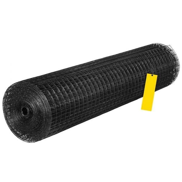 Hardwareklud 24" x 100' med 1"x1" maskestørrelse, galvaniseret vinylbelagt 16 gauge kyllingetrådshegn, skæretang