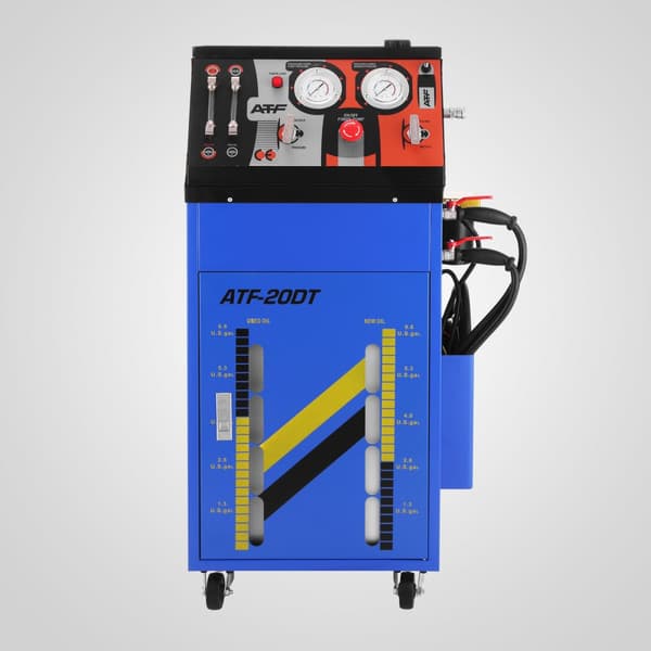 DC 12V automatisk transmissionsvæskeudskiftningsmaskine, skylleequip. Gearvæskeudveksler 0-60 PSI, olieudskifter til benzin og dieseltransmission.