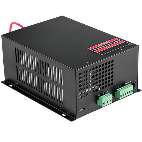 Laser Strømforsyning 100W til CO2 Laser Gravør - Effektiv Strømtilførsel til Laser Cutter og Graveren.