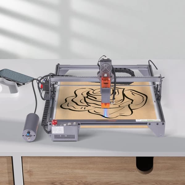Lasergravyrmaskin 10W, komprimerad punkt, ögonskydd, lasergravering.