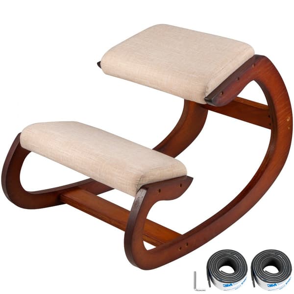 Ergonomisk knæstol med 220 LB kapacitet, perfekt til hjemmekontoret. Optimal støtte og komfort for en god siddestilling.