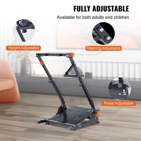 Rattstativ, G920 Racing Wheel Stand, Logitech G25 G27 G29, GT Racing Simulator - Hjulstöd och pedaler ingår ej.