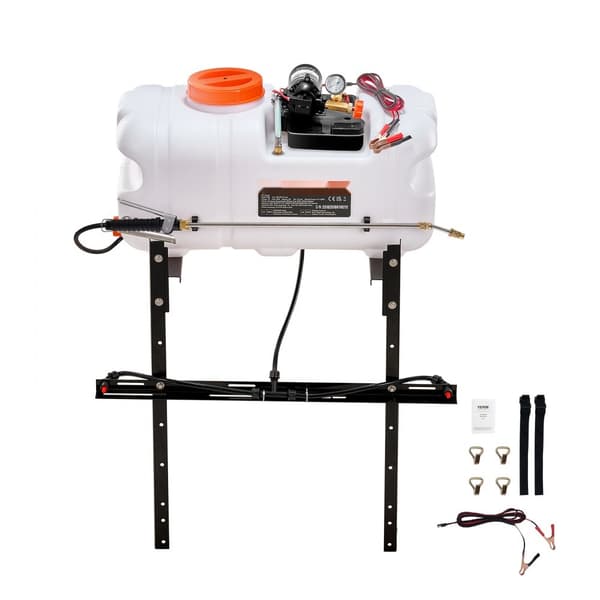 ATV sprøjte 60 L/15,9 Gal til ATV/UTV med 1,9 GPM dysebom - effektiv sprøjtning til dit udendørs arbejde.