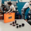Miniatyrbillede 8 af 9: Kugleledspresseværktøj sæt C-press 10 dele til bilreparation. Effektivt værktøj til kugleled reparation.