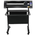 Miniatyrbillede 9 af 9: Vinylskærer 720 mm med LED-skærm, halvautomatisk optisk øje, kompatibel med SignMaster-software til Windows og stativ.