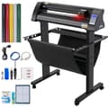 Miniatyrbillede 1 af 9: Vinylskærer 720 mm med LED-skærm, halvautomatisk optisk øje, kompatibel med SignMaster-software til Windows og stativ.