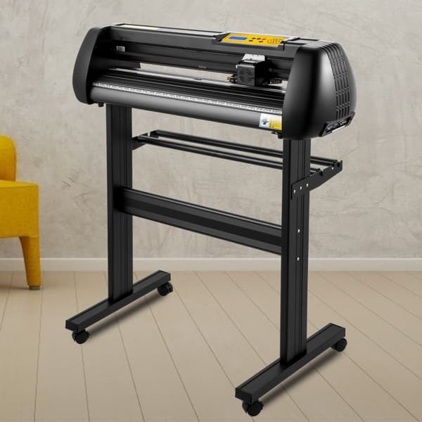 Vinylskærer 28" skæreplotter med justerbar hastighed. DIY skæremaskinesæt til skilte, bannere, klistermærker og SignMaster til Windows.