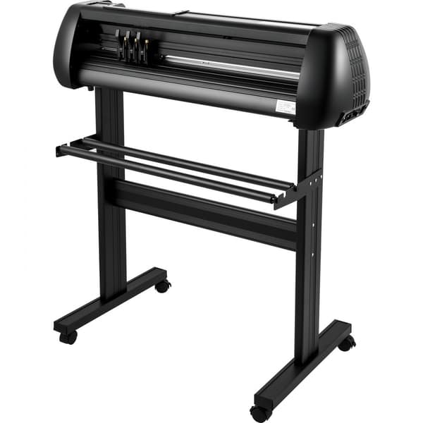 Vinylskærer 28" skæreplotter med justerbar hastighed. DIY skæremaskinesæt til skilte, bannere, klistermærker og SignMaster til Windows.