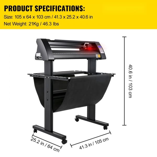 Vinyylileikkuri, 870 mm, LED-näyttö, puoliautomaattinen optinen silmä, yhteensopiva SignMaster Windowsille.
