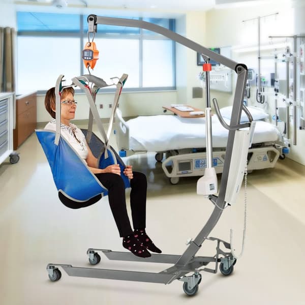 Digital kranvægte, 400 kg/880 lbs, robust hænvægt med aluminiumsramme & LCD-display. Ideel til gård, jagt, fiskeri og garage (orange).