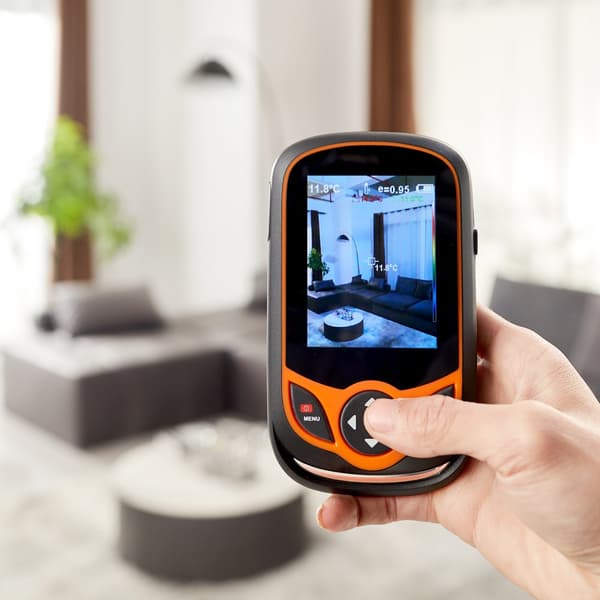 Värmekamera 256x192 IR-upplösning, Fickvärmekamera med WiFi för högkvalitativ värmeavkänning.