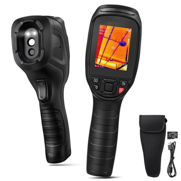 Infrarød termisk kamera med 2MP IR-opløsning og synligt lys, 240x180. Perfekt til overvågning og inspektion.