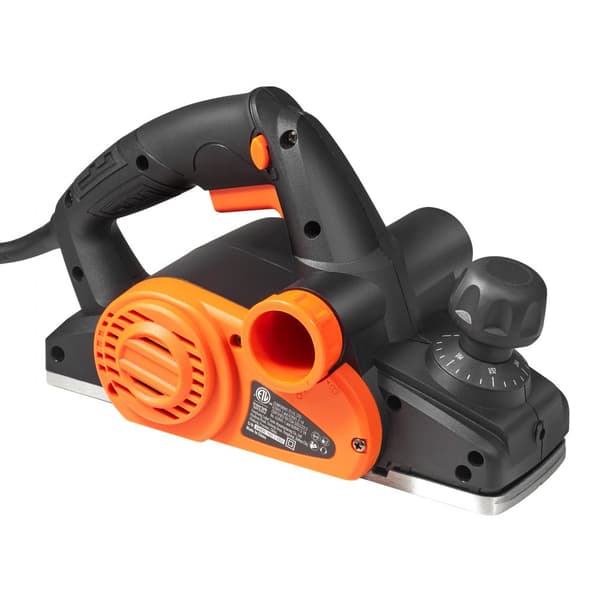Elektrisk håndhøvler med ledning, 3-1/4", 16500 RPM - ideel til træbearbejdning og Gør-Det-Selv projekter.