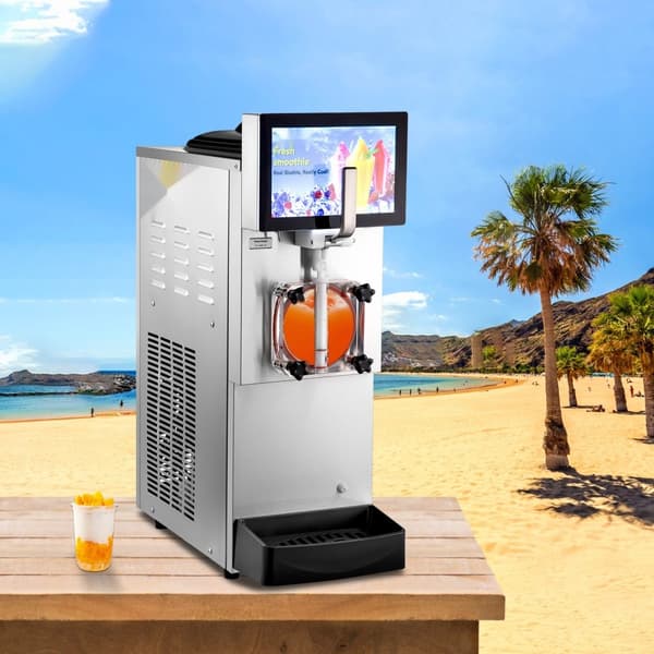 8L / 2.1 Gal Yksikuppinen kaupallinen Slushy-kone Margarita Smoothie Jäätelöjuoma