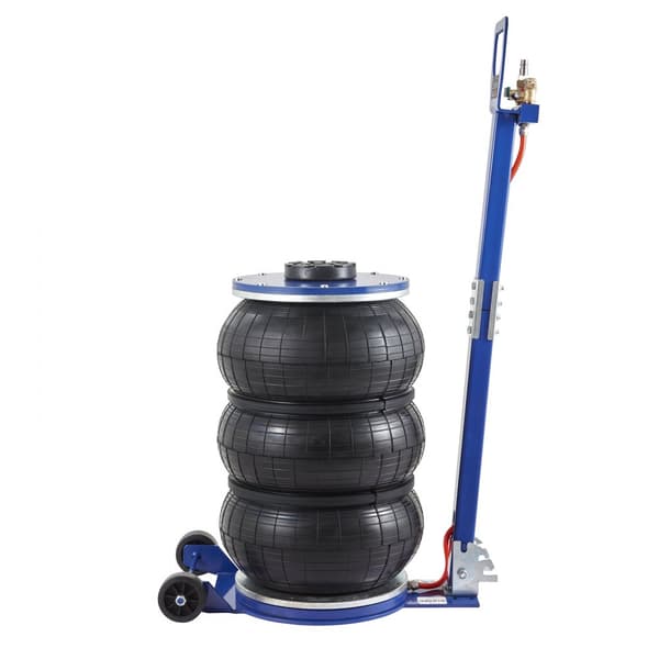 Air Jack, 5 Ton/11000 lbs Triple Bag, lyfter upp till 18,5 tum/470 mm, snabb pneumatisk domkraft för bil och garage.