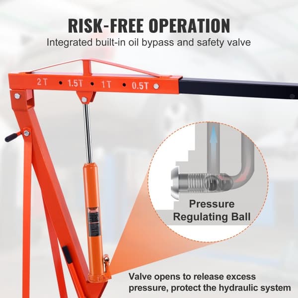 Hydraulisk lang rammejek, 4 tons motorløft, enkelt stempelpumpe med flad base, ideel til mekanisk garage- og butiksløft.