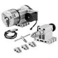 Miniatyrbillede 9 af 9: Indekseringsinddeling K11-100 mm 3-kæbe chuck til CNC fræsning bagaksel – præcision og effektivitet i bearbejdning.