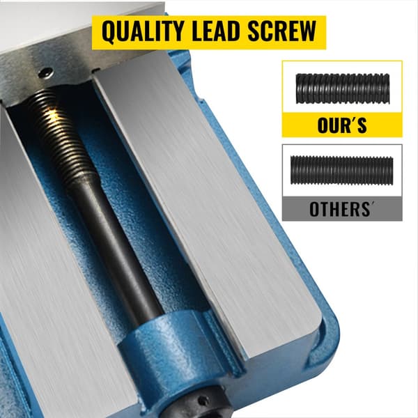 5" Super-Lock skruestik til NC/CNC-maskiner. Høj præcision, 125 mm bor, 24KN lås til bænkskruestik og CNC-arbejde.