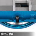 Miniatyrbillede 4 af 9: 80MM Heavy Duty fræse skrueåkke, præcisionsklemme med 360° drejebase og 3" kæbebredde, perfekt til CNC-opgaver.