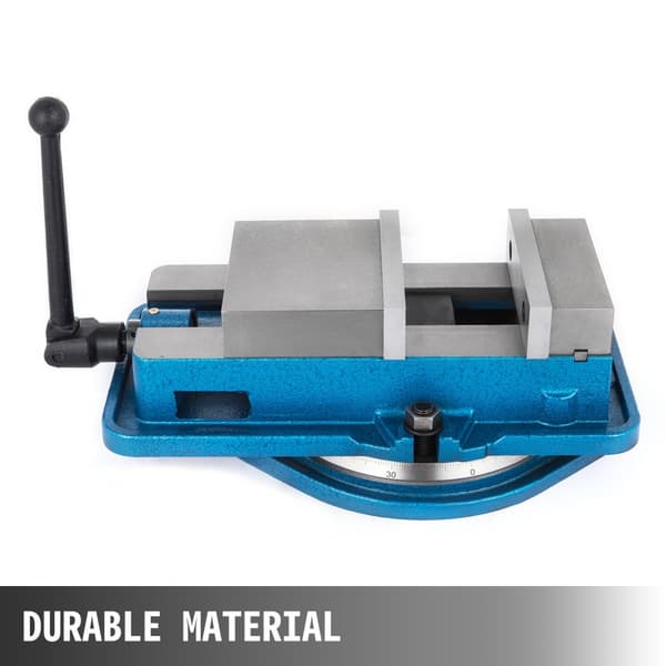 80MM Heavy Duty fræse skrueåkke, præcisionsklemme med 360° drejebase og 3" kæbebredde, perfekt til CNC-opgaver.