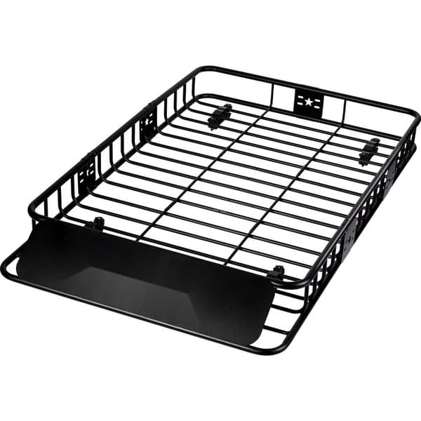 Takräcke lastkorg, 64" x 39" x 6", stål med 200 LBS kapacitet. Universal bagagehållare för SUV och lastbil.
