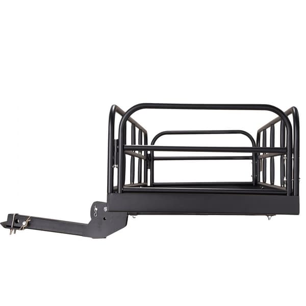 Vetokoukun tavarateline 60x24x14 in, taittuva, 400 lbs kuormitus, sopii 2" vastaanottimeen SUV:lle.