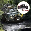 Pikkukuva 8 / 9: 13500 LBS sähköinen kuorma-autovinssi 12V, ATV-synteettinen köysi, kaukosäätimellä - tehokas ja kestävä!