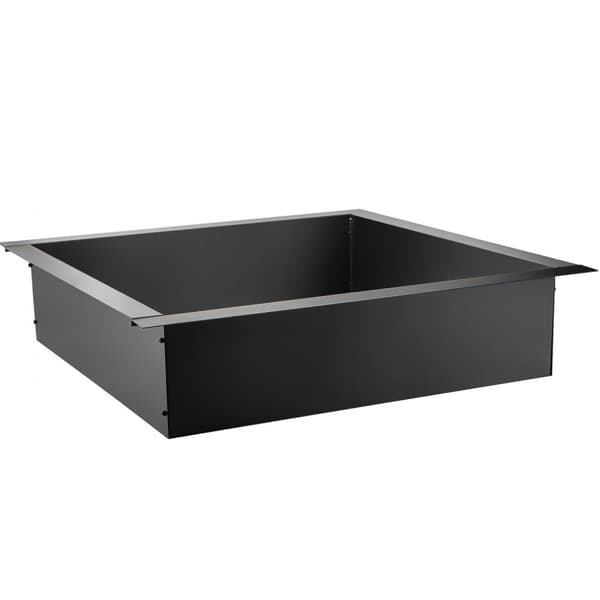 Ilægning af bålsted, 36" ydre/30" indre, 1,5 mm stålring til udendørs brug i gårdhave eller baghave. Perfekt til DIY projekter.